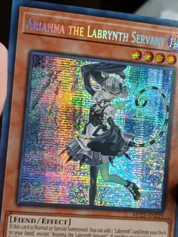 Yugioh! Arianna Labrynth Servant - MP23-EN229 - Prismatic Secret Rare NM - Image 3