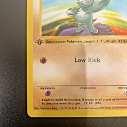 Machop 52/102 1st Edition Shadowless Base Set Regular NM - Pokemon Card - Image 5