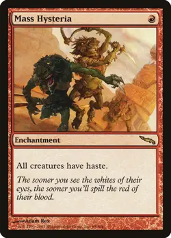 MTG Mass Hysteria - 99 / English / Near Mint - Image 1