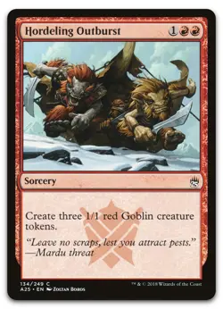 Hordeling Outburst #134 (NM) Masters 25 A25 Magic MTG - Image 1