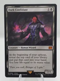 MTG - Dark Confidant - Creature (Human Wizard) FIN M 0094 Final Fantasy Mythic - Image 1