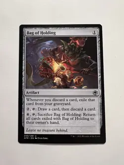 Bag of Holding - MTG Adventures in the Forgotten Realms - NM - Image 1