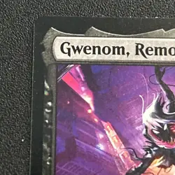 MTG Gwenom Remorseless Non-Foil NM Marvel Spider-Verse SPM #0056 Mythic - Image 2