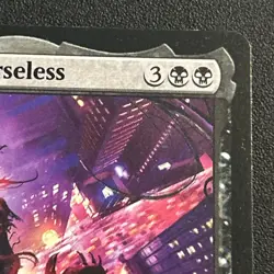 MTG Gwenom Remorseless Non-Foil NM Marvel Spider-Verse SPM #0056 Mythic - Image 3