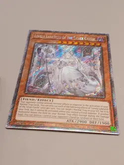 Platinum Secret Lovely Labrynth ofthe Silver Castle RA04-EN295 NM 1st Ed. Yugioh - Image 1