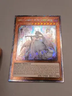 Platinum Secret Lovely Labrynth ofthe Silver Castle RA04-EN295 NM 1st Ed. Yugioh - Image 2