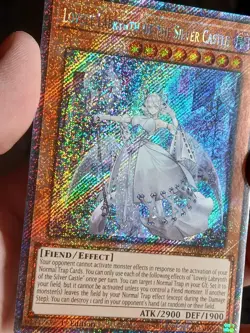 Platinum Secret Lovely Labrynth ofthe Silver Castle RA04-EN295 NM 1st Ed. Yugioh - Image 3