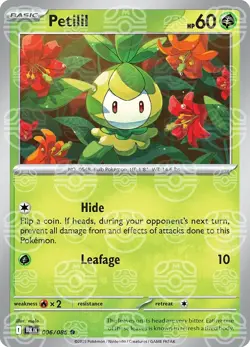 Petilil 006/086 [Master Ball] Reverse Holo - Black Bolt Pokemon - Image 1