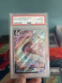 POKEMON TCG - SWSH BASE / SHINING FATES - PSA 10 LAPRAS VMAX 3 VARIANT SET! - Image 2