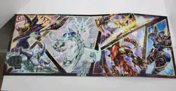 Yugioh Lot. Blue-Eyes White Dragon Oversized Cards, Game Boards,Playmat, D-P Box - Image 5