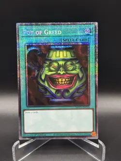 Pot of Greed Starlight Rare #EN050 2025 Mega Pack Yugioh - Image 1