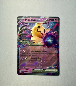 Mimikyu ex (Journey Together Stamped) 069/159 Double Rare Holo Pokemon TCG NM+ - Image 1