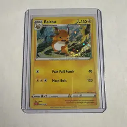 Raichu - 009/034 - Classic Collection - Holo Pokemon TCG NM - Image 1