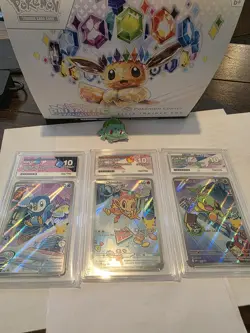 Pokemon First Partner Sequential Promo Turtwig Chimchar Piplup Ace 10’s - Image 1