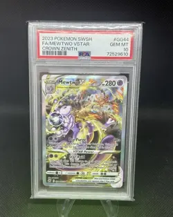 Mewtwo VSTAR - GG44/GG70 - Crown Zenith Galarian Gallery - NM - Pokemon TCG - Image 1