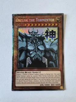 Obelisk the Tormentor RA05-EN129 Stamped Starlight Rare 1st Edition NM Yugioh - Image 1