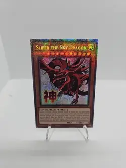 Yugioh Slifer the Sky Dragon RA05-EN128 Starlight Rare 1st Edition - Image 1