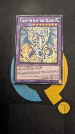 RA05-EN037 Albion the Sanctifire Dragon Secret Rare 1st Ed YuGiOh - Image 1