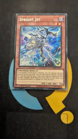 RA05-EN022 Spright Jet Secret Rare 1st Ed YuGiOh - Image 1