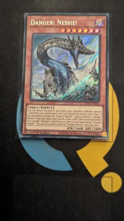 RA05-EN012 Danger! Nessie! Secret Rare 1st Ed YuGiOh - Image 1