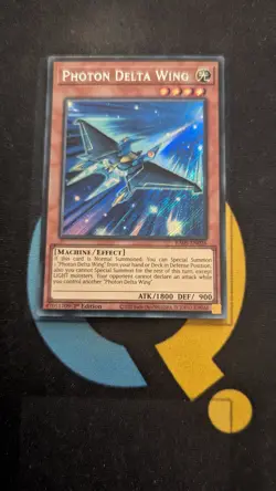 RA05-EN026 Photon Delta Wing Secret Rare 1st Ed YuGiOh - Image 1