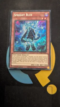 RA05-EN021 Spright Blue Secret Rare 1st Ed YuGiOh - Image 1