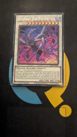 RA05-EN041 Bystial Dis Pater Secret Rare 1st Ed YuGiOh - Image 1