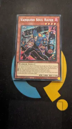 RA05-EN134 Vanquish Soul Razen Secret Rare 1st Ed YuGiOh - Image 1