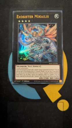 RA05-EN050 Exosister Mikailis Ultra Rare 1st Ed YuGiOh - Image 1