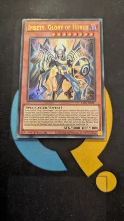 RA05-EN027 Imsety, Glory to Horus Ultra Rare 1st Ed YuGiOh - Image 1