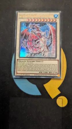 RA05-EN045 Lancea, Ancestral Dragon of the Ice Mountain Ultra Rare 1st Ed YuGiOh - Image 1