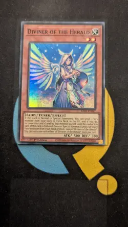 RA05-EN017 Diviner of the Herald Super Rare 1st Ed YuGiOh - Image 1