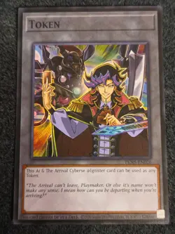 Yugioh Token Card TKN5-EN026 Ai & The Arrival Cyberberse @Ignister NM - Image 1