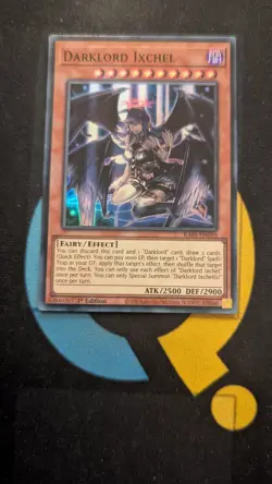 RA05-EN010 Darklord Ixchel Super Rare 1st Ed YuGiOh - Image 1
