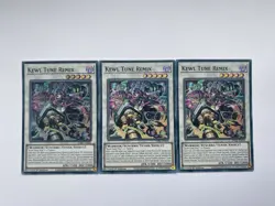PHRE-EN036 Kewl Tune Remix x3 Super Rare 1st Edition YuGiOh Playset - Image 1