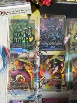 Dragon Ball Super Fusion World 9 Card SR Alt Art Lot Japan Multi Set Vegeta + - Image 2