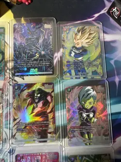 Dragon Ball Super Fusion World 9 Card SR Alt Art Lot Japan Multi Set Vegeta + - Image 3