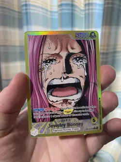One Piece TCG OP13-100 Jewelry Bonney Alt Art Leader AA Card Game CCG English NM - Image 1