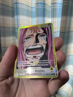 One Piece TCG OP13-100 Jewelry Bonney Alt Art Leader AA Card Game CCG English NM - Image 2
