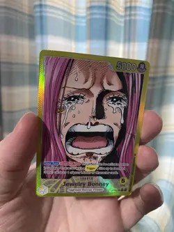 One Piece TCG OP13-100 Jewelry Bonney Alt Art Leader AA Card Game CCG English NM - Image 3