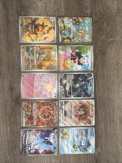 Pokemon TCG Card Lot Of SAR, V, Vstar, IR, Piplup, Mimikyu , Zekrom - Image 1