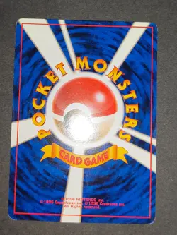 Charmander Bulbasaur Squirtle base set old back Japanese Pokemon card eb185 - Image 5