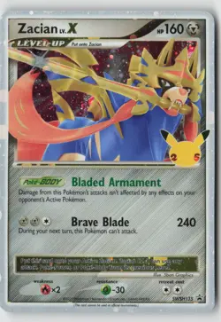 Zacian LV. X - SWSH135 - SWSH: Sword & Shield Promo Cards Holo - PTCG - Image 1