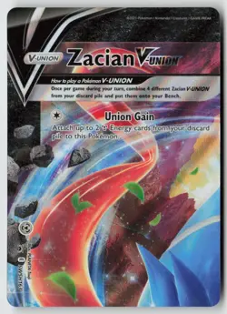 Zacian V-UNION - SWSH163 - SWSH: Sword & Shield Promo Cards Holo - PTCG - LP - Image 1
