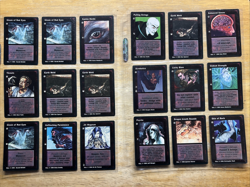 Lot of 235 JYHAD WoTC Cards w/ Binder Pages Included - Image 3