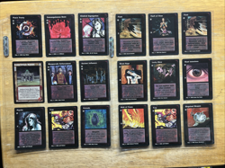 Lot of 235 JYHAD WoTC Cards w/ Binder Pages Included - Image 5