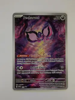 Pecharunt 129 Scarlet & Violet Promo Card Holo - Image 1