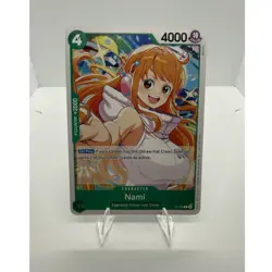 One Piece Nami P-102 Promo Character Card 4000 Power Regular English - Image 1