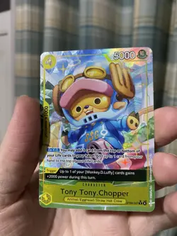 One Piece TCG Tony Tony Chopper ST29-007 Alt Art Starter Deck 29 Egghead NM Card - Image 4