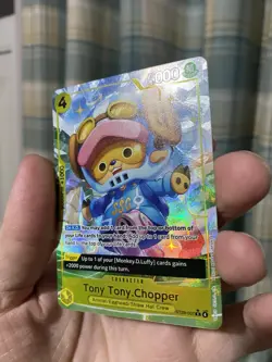 One Piece TCG Tony Tony Chopper ST29-007 Alt Art Starter Deck 29 Egghead NM Card - Image 5